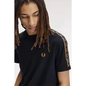 T-shirt Fred Perry Contrast Tape Ringer image-5