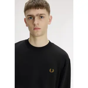 Rundhalsausschnitt Sweatshirt Fred Perry image-3