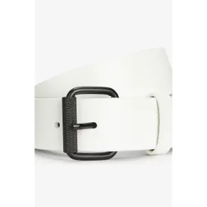 Fred Perry burnished leather belt image-1