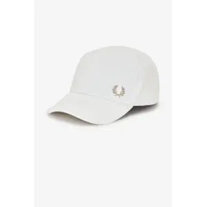 fphw6726-u72-baseballkappe-fred-perry-pique-classic-schneeweiss-heisser-stein-tu
