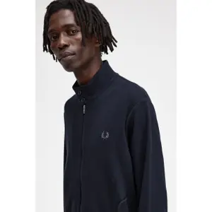 Kurtka dresowa z kołnierzem zapinanym na guziki Fred Perry image-6