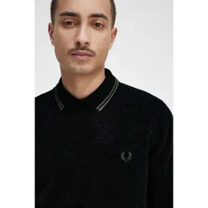 Jersey de chenilla de colores Fred Perry image-4