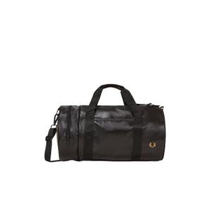 fpl9255-774-travel-bag-fred-perry-classic-tonal-barrel-black-gold-one-size