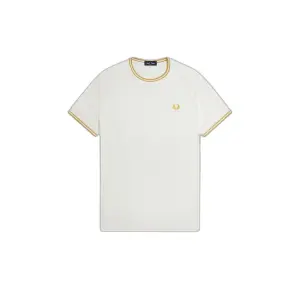 fpm1588-y53-t-shirt-a-double-lisere-fred-perry-snwhite-hnycomb