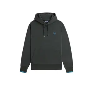 Kapuzensweatshirt mit Besatz Fred Perry image-0