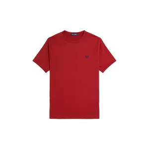 fpm3519-y35-t-shirt-fred-perry-ringer-rouge-brule