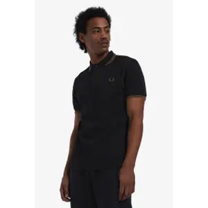Polo shirt with double piping Fred Perry image-3