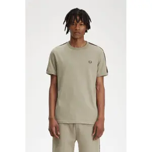 T-shirt à bande contrasté Fred Perry image-1