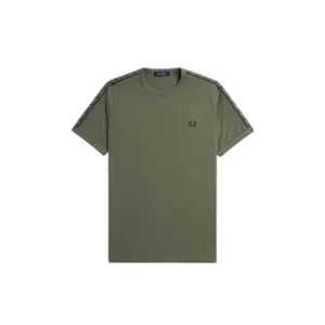 fpm4613-w49-t-shirt-fred-perry-contrast-tape-laurel-wreath-green-nig