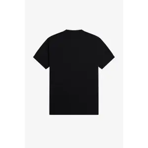 T-shirt with jersey pockets Fred Perry Loopback image-1