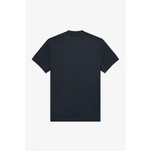 T-shirt with jersey pockets Fred Perry Loopback image-1