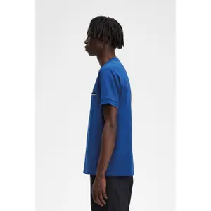 T-shirt with jersey pockets Fred Perry Loopback image-3