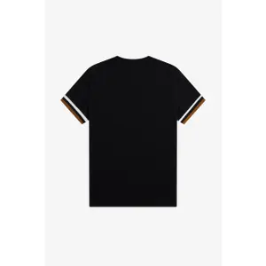 Piqué T-shirt with thick piping Fred Perry image-1