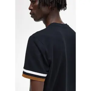 Piqué T-shirt with thick piping Fred Perry image-5