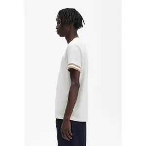 Piqué T-shirt with thick piping Fred Perry image-3