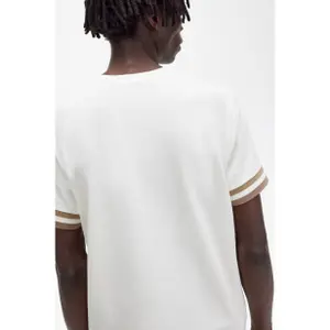 Piqué T-shirt with thick piping Fred Perry image-4