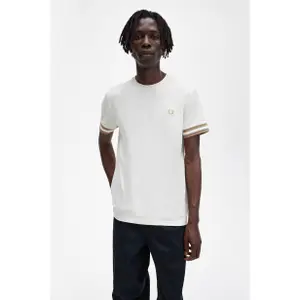 Piqué T-shirt with thick piping Fred Perry image-6