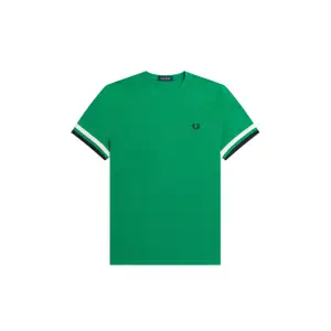 Piqué T-shirt with thick piping Fred Perry image-0