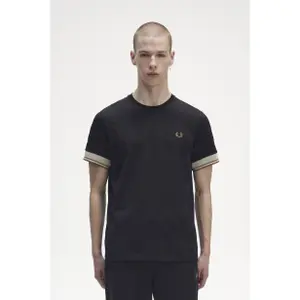 T-shirt Fred Perry Contrast Cuff image-1