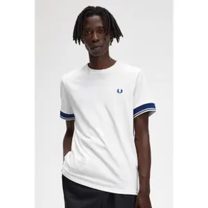 T-shirt Fred Perry Contrast Cuff image-5