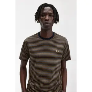 Fine stripe T-shirt Fred Perry image-4