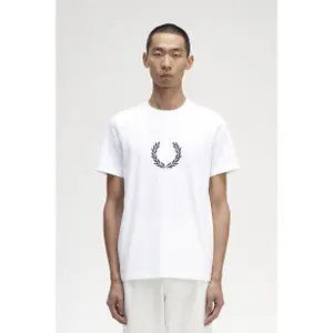 Graphic T-shirt Fred Perry Laurel Wreath image-2
