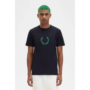 Graphic T-shirt Fred Perry Laurel Wreath image-2