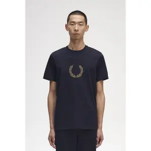 Graphic T-shirt Fred Perry Laurel Wreath image-2