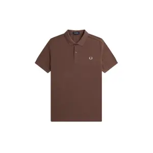 fpm6000-u85-polo-fred-perry-plain-brique-carrington-road-gris-chaud