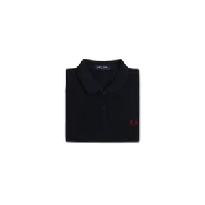 fpm6000-v73-polo-fred-perry-plain-bleu-marine-rouge-brule