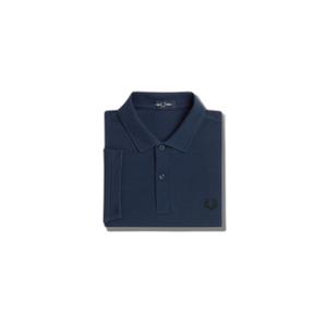 fpm6000-x66-polo-fred-perry-plain-bleu-roi-fonce-noir