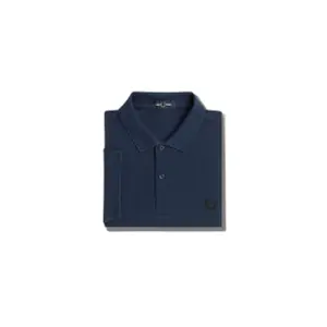 fpm6000-x66-polo-fred-perry-plain-bleu-roi-fonce-noir