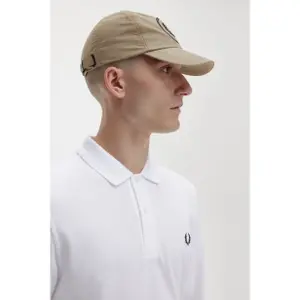 Einfarbiges Poloshirt mit langen Ärmeln Fred Perry image-5