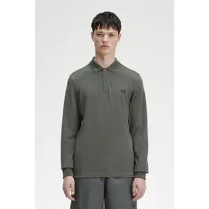 Long sleeve polo shirt Fred Perry image-3