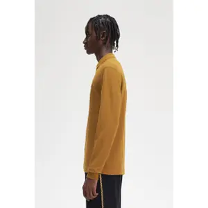 Camisa pólo de manga comprida Fred Perry image-4