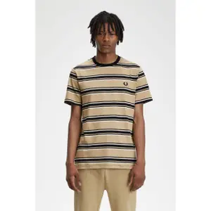 T-shirt Fred Perry Stripe image-2