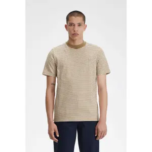 T-shirt Fred Perry Fine Stripe Heavy Weight image-2