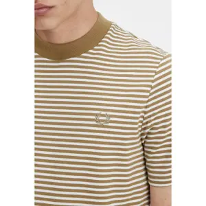 T-shirt Fred Perry Fine Stripe Heavy Weight image-5