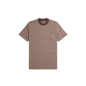 T-shirt Fred Perry Fine Stripe Heavy Weight image-0