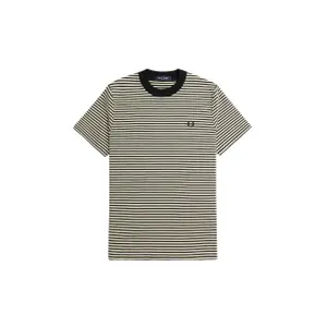 T-shirt Fred Perry Fine Stripe Heavy Weight image-0