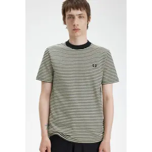 T-shirt Fred Perry Fine Stripe Heavy Weight image-4