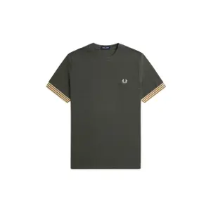 T-shirt Fred Perry Striped Cuff image-0