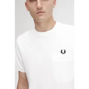 Piqué T-shirt with pocket Fred Perry image-6