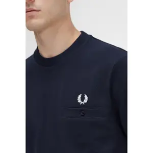 Piqué T-shirt with pocket Fred Perry image-5