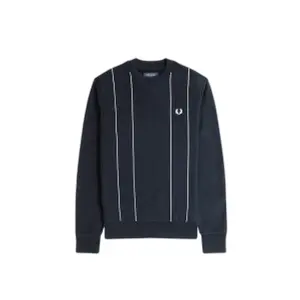 fpm9850-608-sweatshirt-mit-feinen-streifen-fred-perry-marine