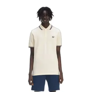 fpmm3600-y24-t-polo-a-double-lisere-fred-perry-ecru-tennis-blue