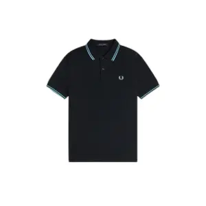 fpmm3600-y60-t-polo-a-double-lisere-fred-perry-navy-mint-blue