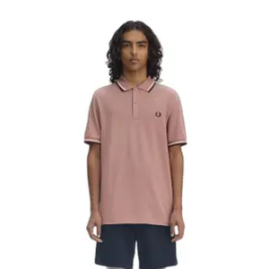 T-Polo con doble ribete Fred Perry image-0