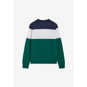 Bluza z okrągłym dekoltem w kolorowe bloki Freddy image-1