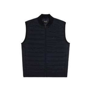 Sleeveless down jacket with official collar Freddy